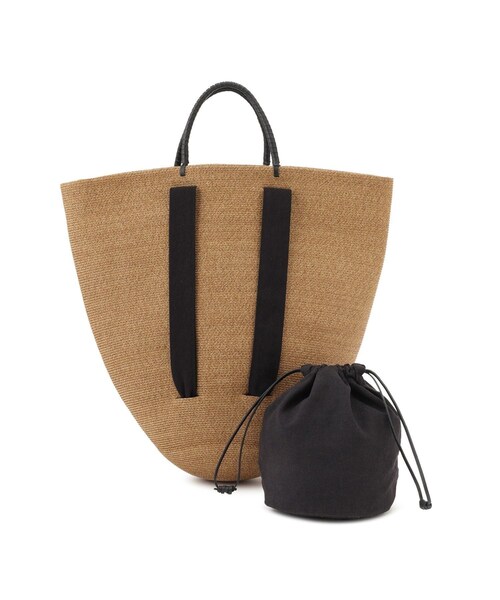 ADAM ET ROPE'(アダムエロペ)の「【J'aDoRe・一部店舗限定】【KAMARO'AN(カマロアン)】Gourd Pack Basket(かごバッグ・レディース・キナリ・F)」の17枚目の写真