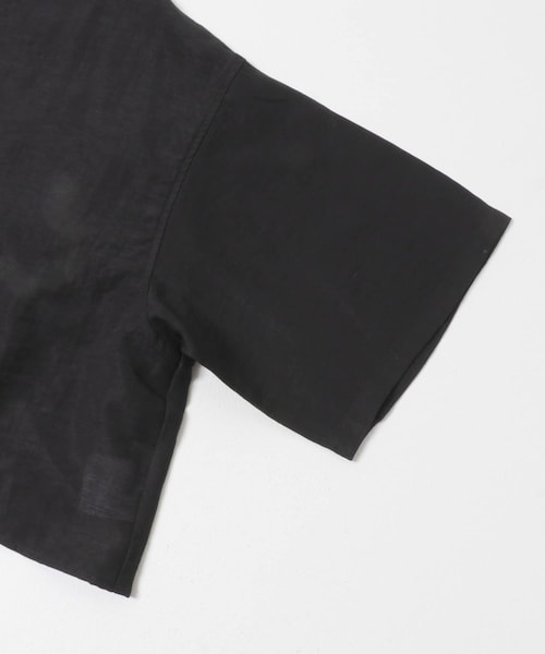 ITEMS URBANRESEARCH(アイテムズ アーバンリサーチ)の「ドットボタンハンソデシアーシャツ(シャツ/ブラウス・レディース・OFF/BLK/BRN/BLU・Free)」の19枚目の写真