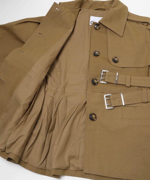 URBAN RESEARCH(アーバンリサーチ)の「GANNI SHORT PEPLUM JACKET(テーラードジャケット・レディース・ERMINE 840・36)」の6枚目の写真