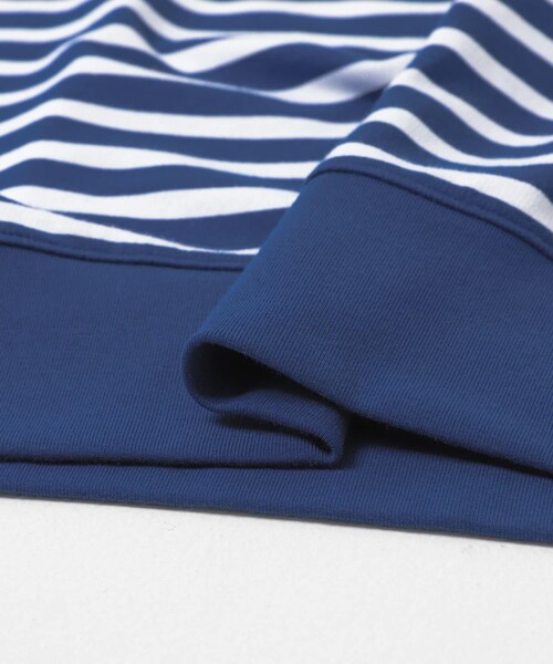 THE GOODLAND MARKET（ザグッドランドマーケット）の「AIGLE　UVカット フレンチテリーストライプスウェット（スウェット・レディース・ABYSSE/EMPIRE/ICE BLUE・36/38）」の12枚目の写真