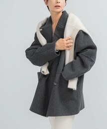 『一部別注カラー』YENN DOUBLE FACE PEA COAT
