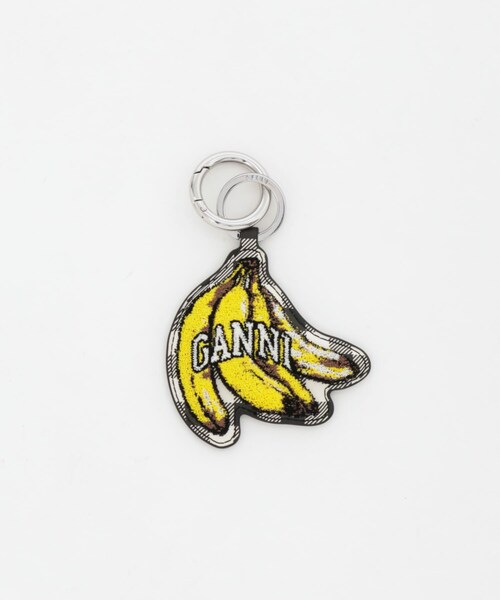 URBAN RESEARCH(アーバンリサーチ)の「GANNI Banana Keyring Velvet(チャーム・レディース・Black・-)」の5枚目の写真