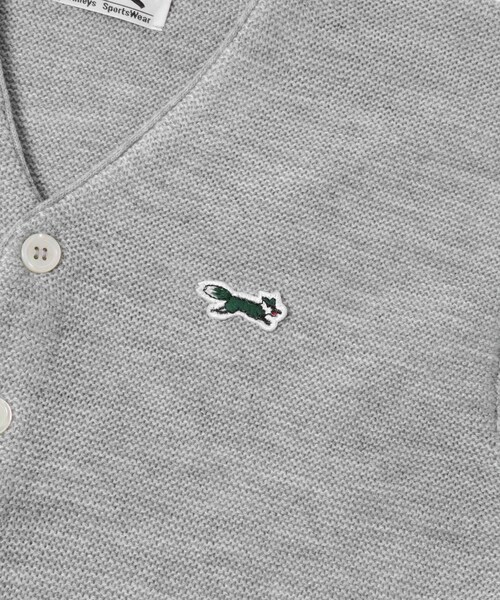 URBAN RESEARCH DOORS(アーバンリサーチドアーズ)の「『別注』PENNEYS×DOORS THE FOX Vネックカーディガン(KIDS)(カーディガン/ボレロ・キッズ・RED/BLUE/TOP GRAY・105/120/135)」の12枚目の写真