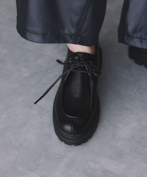 ADAM ET ROPE'（アダムエロペ）の「レースアップシューズ（その他シューズ・レディース・ブラック/ダークブラウン・23.0/23.5/24.0/24.5）」の13枚目の写真
