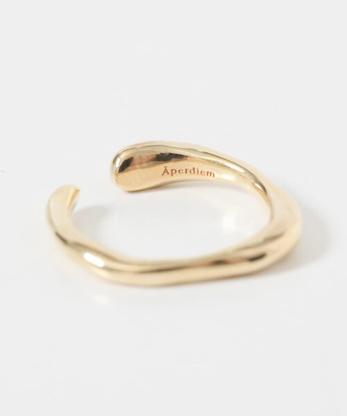 かぐれ（カグレ）の「Aperdiem　FLOW NARROW RING&EARCUFF（リング・レディース・GOLD/SILVER・11）」の8枚目の写真
