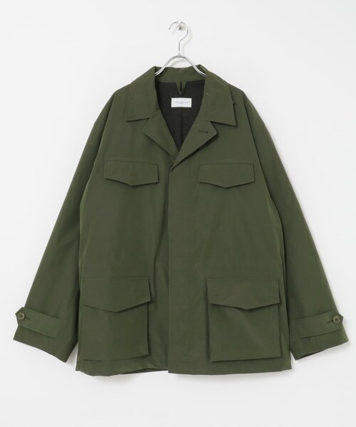 URBAN RESEARCH（アーバンリサーチ）の「new basic NYLON TYPE M-47 JACKET（テーラードジャケット・メンズ・KHAKI/BLACK・M/L）」の21枚目の写真