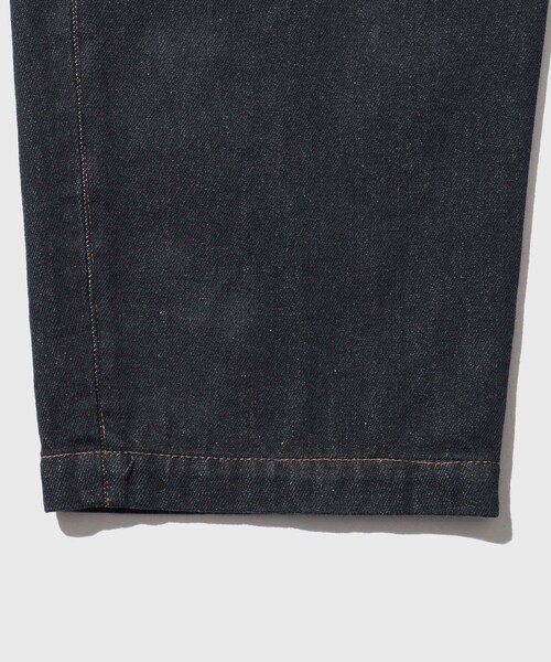 ADAM ET ROPE'(アダムエロペ)の「13oz デニムワイドイージーパンツ / ADAM ET ROPE' JEANS(デニムパンツ・メンズ・ブラック系/ネイビー・L/M/S)」の21枚目の写真