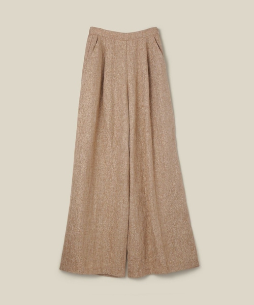 ROPE'(ロペ)の「【forteforte(フォルテ フォルテ)】pants(スラックス・レディース・ベージュ/ブルー系・0/1)」の1枚目の写真