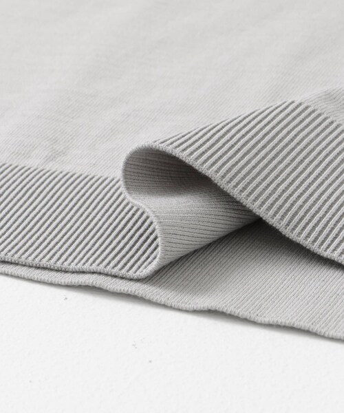 URBAN RESEARCH DOORS(アーバンリサーチドアーズ)の「LIFE STYLE TAILOR ハイゲージクルーネック半袖ニット(シャツ/ブラウス・メンズ・IVORY/NAVY/GREEN/BLUE GRAY・M/L)」の16枚目の写真