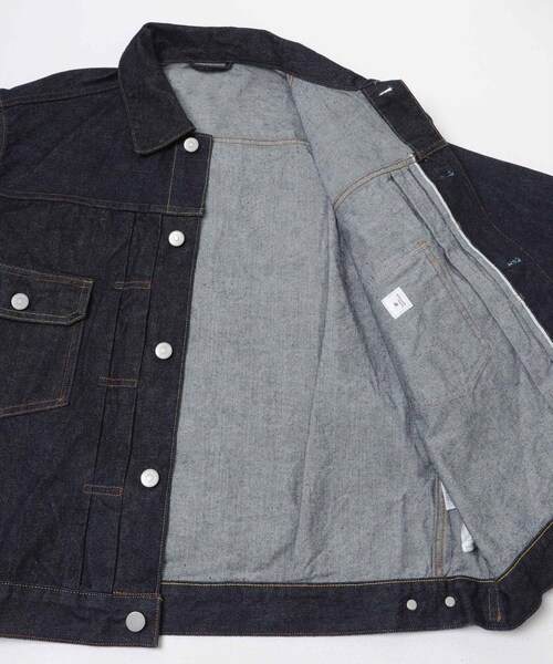 URBAN RESEARCH(アーバンリサーチ)の「blurhmsROOTSTOCK 13.5OZ 2ND TYPE DENIM JACKET(デニムジャケット・メンズ・Indigo・2/3/4)」の9枚目の写真