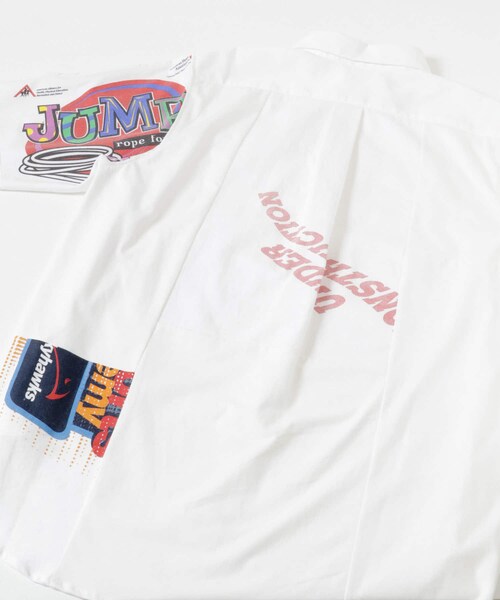 THE GOODLAND MARKET(ザグッドランドマーケット)の「SREU Patch Work Shirt(シャツ/ブラウス・レディース・WHITE2/WHITE1/BLACK1/BLACK2・L/M)」の19枚目の写真