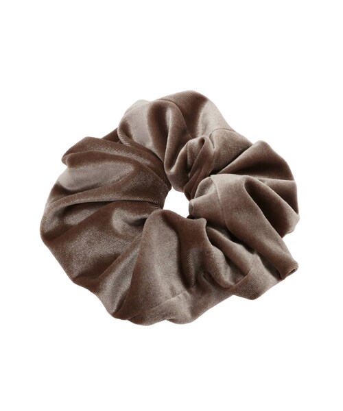 LAGUNAMOON（ラグナムーン）の「ベロアボリュームシュシュ（シュシュ・レディース・ブラック/ピスタチオ/ベージュ・F）」の14枚目の写真