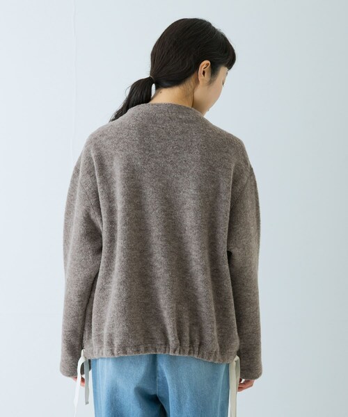 かぐれ（カグレ）の「ウールループボトルネックプルオーバー（その他トップス・レディース・IVORY/MOCHA/NAVY・Free）」の17枚目の写真