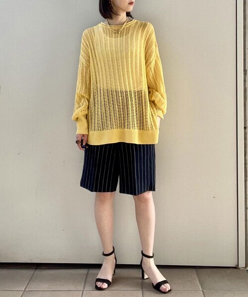 ADAM ET ROPE'（アダムエロペ）の「【Hanes for BIOTOP】2Pリブタンクトップ（タンクトップ・レディース・ベージュ・M）」の10枚目の写真