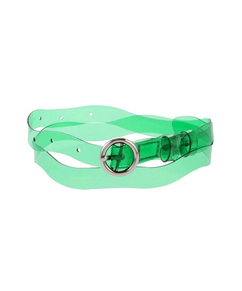 merry jenny（メリージェニー）の「クリアウェーブベルト（ベルト・レディース・レッド/グリーン/ミックス・F）」の2枚目の写真