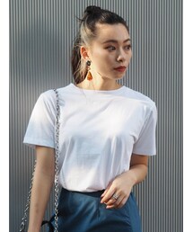 EVRIS | ワンポイントタイトT(Tシャツ/カットソー)