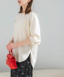 URBAN RESEARCH ROSSO | ストレッチジョーゼットプルオーバー(シャツ/ブラウス)