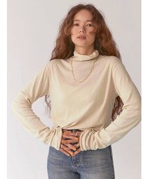 Ungrid | ハイネックロングスリーブTee(Tシャツ/カットソー)