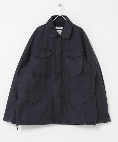 EKAL（エカル）の「nonnative　TROOPER JKT COTTON BACK SATIN VW WITH WINDSTOPPER（ブルゾン・メンズ・BLACK/OLIVE/NAVY・2/3）」の10枚目の写真