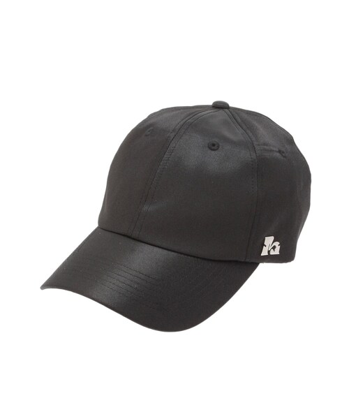 MURUA（ムルーア）の「サテンキャップ（キャップ・レディース・ホワイト/ブラック/ネイビー・F）」の2枚目の写真