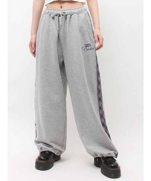 jouetie(ジュエティ)の「ロゴルーズスウェットパンツ(その他パンツ・レディース・グレー/ブラック/ネイビー・F)」の1枚目の写真