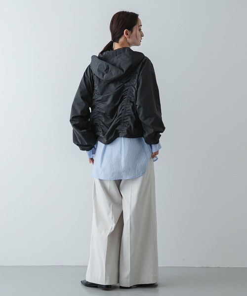 SENSE OF PLACE by URBAN RESEARCH(センスオブプレイスバイアーバンリサーチ)の「シャーリングライトブルゾン(ブルゾン・レディース・OFF WHITE/L.BLUE/CHARCOAL・One)」の18枚目の写真