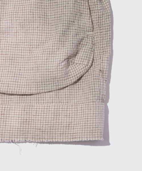 ADAM ET ROPE'(アダムエロペ)の「【FACCIES/ファッチーズ】AGING PIN CHECK SHORT BLOUSON(ブルゾン・メンズ・キナリ・1/2)」の8枚目の写真