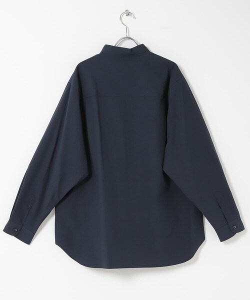 URBAN RESEARCH DOORS（アーバンリサーチドアーズ）の「STILL BY HAND　LINENMIXEDNARROWCOLLARSHIRTS（シャツ/ブラウス・メンズ・LT.BEIGE/BLUE GREY/NAVY・46/48）」の15枚目の写真