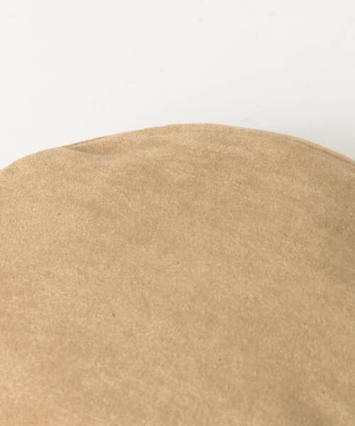 URBAN RESEARCH Sonny Label（アーバンリサーチサニーレーベル）の「スェードマリンキャップ∴（キャスケット・レディース・ブラック/キャメル・one）」の6枚目の写真