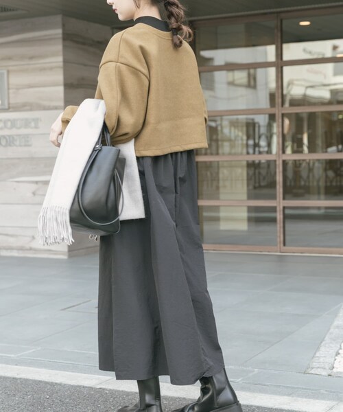 ITEMS URBANRESEARCH（アイテムズ アーバンリサーチ）の「マルチWAYセットワンピース（ワンピース・レディース・MUS/GRY/CHA・Free）」の19枚目の写真