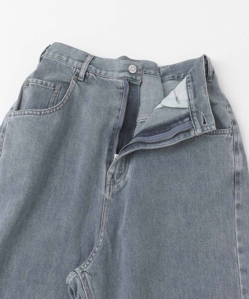 URBAN RESEARCH ROSSO（アーバンリサーチロッソ）の「CHIGNON　シンチバックデニムワイドパンツ（デニムパンツ・レディース・NAVY/BLUE・36/38）」の11枚目の写真