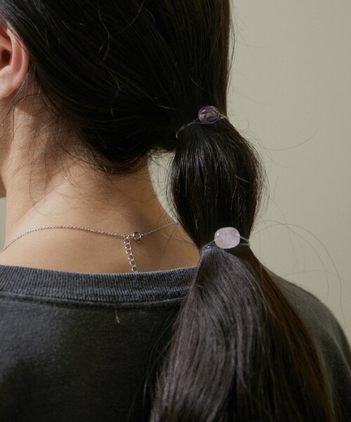 ADAM ET ROPE'（アダムエロペ）の「【CLINQ（クリンク）】Hair tie LAILA/ヘアゴム（ヘアゴム・レディース・その他・F）」の7枚目の写真