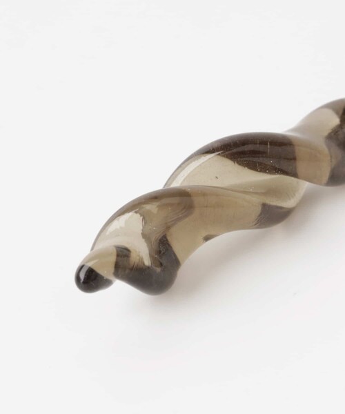 URBAN RESEARCH DOORS（アーバンリサーチドアーズ）の「RLIGHTs　ツイストガラスピアス（ピアス（両耳用）・レディース・別注Clear/Brown・FREE）」の7枚目の写真