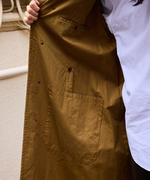 ADAM ET ROPE'（アダムエロペ）の「【AMC】Stefan（ステンカラーコート・メンズ・カーキ系・44/46/48）」の22枚目の写真