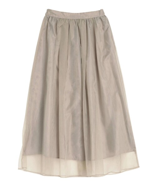 ELENDEEK（エレンディーク）の「ORGANZA TUCK VOLUME SK