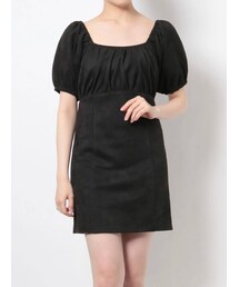 EVRIS | パフスリーブミニワンピース(ワンピース)