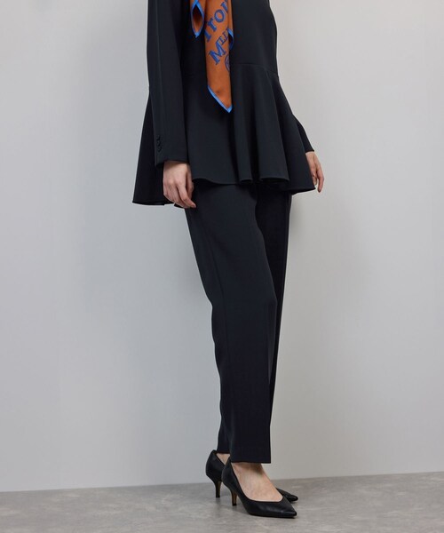 ROPE'（ロペ）の「トリアセダブルクロス テーパードパンツ/イージーケア・25AW（その他パンツ・レディース・ネイビー・36/38/40）」の6枚目の写真