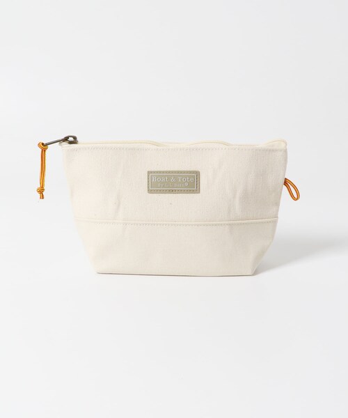 URBAN RESEARCH DOORS(アーバンリサーチドアーズ)の「L.L.Bean Boat and Tote Zip Pouch(ポーチ・メンズ・Natural/Blue・one)」の4枚目の写真