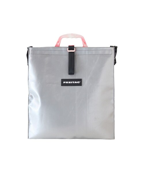 bonjour records(ボンジュールレコーズ)の「FREITAG/フライターグ COOL BAG(トートバッグ・レディース・ブラック/ブラック系/スミクロ/チャコール/グレー/グレー系・F)」の13枚目の写真