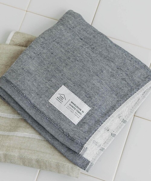 URBAN RESEARCH DOORS（アーバンリサーチドアーズ）の「DOORS LIVING PRODUCTS　ガーゼパイル ハンドタオル（タオル・メンズ・ウォームグレー/シャドウ・-）」の14枚目の写真