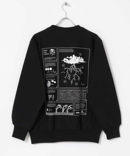 THE GOODLAND MARKET（ザグッドランドマーケット）の「KEIMEN　NF sweat（スウェット・メンズ・Black・M/L/XL/XXL）」の13枚目の写真