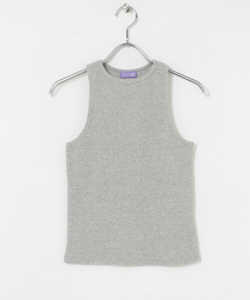URBAN RESEARCH(アーバンリサーチ)の「COOME BABY TANK TOP(タンクトップ・レディース・OFFWHITE/SUMIKURO/GREY・M)」の3枚目の写真
