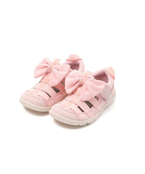 ROPE' PICNIC（ロペピクニック）の「【IFME/イフミー】レースリボンウォーターシューズ（サンダル・キッズ・キナリ/ピンク・18/19/20/21）」の17枚目の写真