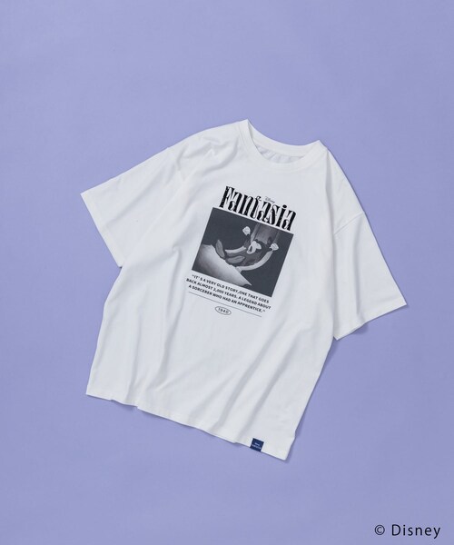 URBAN RESEARCH(アーバンリサーチ)の「別注/Disney/プリントT-SHIRTS(Tシャツ/カットソー・レディース・OFF-1/OFF-2/OFF-3・M/L)」の5枚目の写真