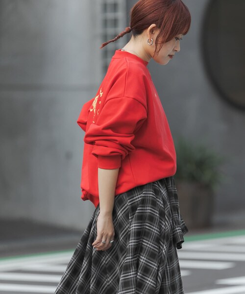 URBAN RESEARCH（アーバンリサーチ）の「鳥貴族×UR　UnuboResearch  SWEAT（スウェット・メンズ・OATMEAL/RED/CHARCOAL/BLACK/MOCHA・M/L/XL）」の22枚目の写真