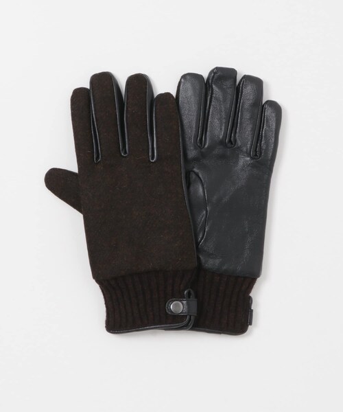 URBAN RESEARCH DOORS(アーバンリサーチドアーズ)の「MOONツイードレザーグローブ(ベルト・メンズ・CHARCOAL/NAVY/BEIGE/BROWN・-)」の15枚目の写真