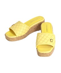 CALNAMUR | QULTING CORK SANDALS(サンダル)