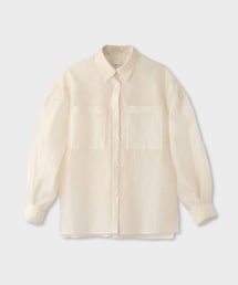 ROPE' | 【一部店舗限定】【REALM(レルム)】SHEER SHIRT|シアービッグシャツ(シャツ/ブラウス)
