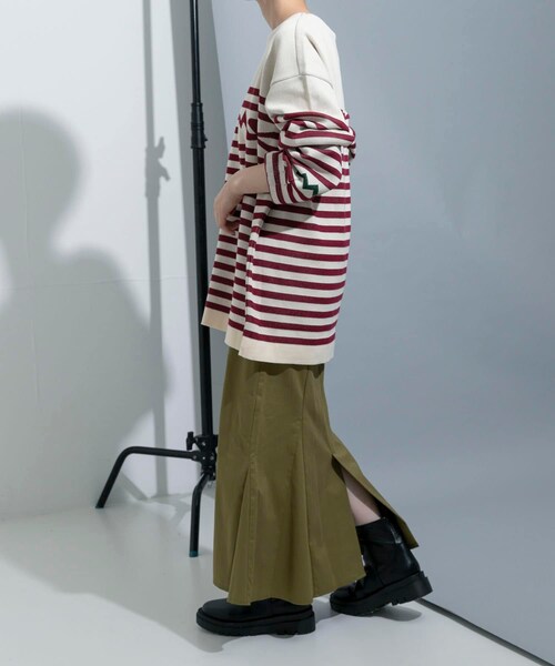 THE GOODLAND MARKET（ザグッドランドマーケット）の「master key　- MK - NOBORDER（ニット/セーター・メンズ・ENJI/IVORY/BRN・2）」の11枚目の写真