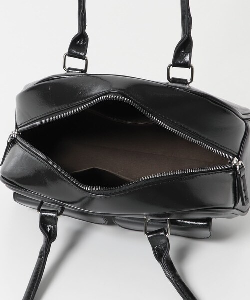 URBAN RESEARCH ROSSO（アーバンリサーチロッソ）の「ヴィンテージライクボストンバッグ（ボストンバッグ・レディース・OFFWHITE/SAX/BLACK・-）」の12枚目の写真